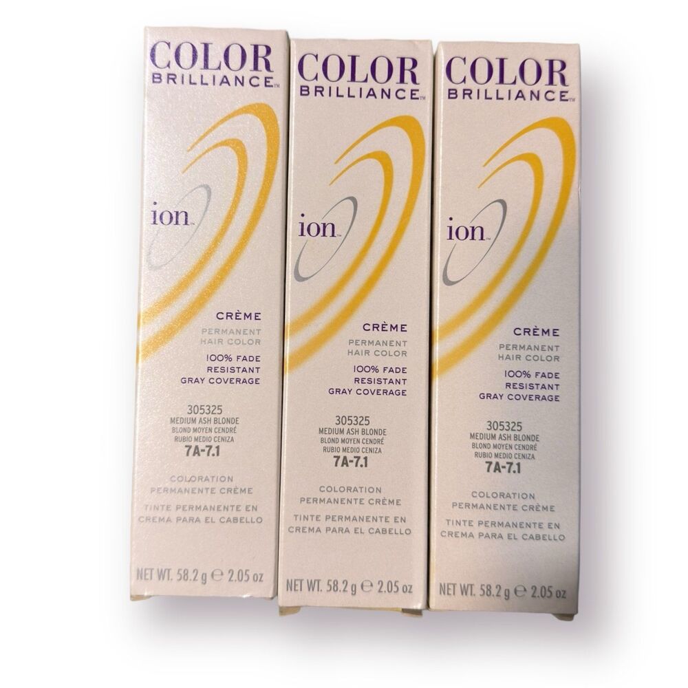 Color Brilliance Ion Permanent Hair‎ Color Crème Choose your Color 1 Item